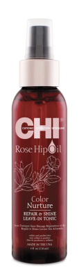 CHI Rose Hip Oil Repair and Shine Leave-in Tonic - Тоник для волос с маслом шиповника 118 мл