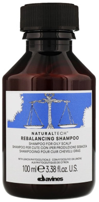 Davines Natural Tech Rebalancing Shampoo - Балансирующий шампунь 100 мл
