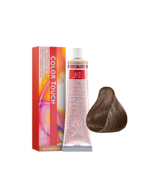 Wella Color Touch 6/3 - Тонирующая краска без аммиака темный блонд золотистый 60 мл