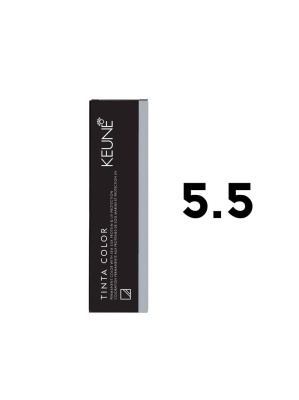 Keune Tinta Color 5.5 - Стойкая краска для волос светлый махагоновый шатен 60 мл