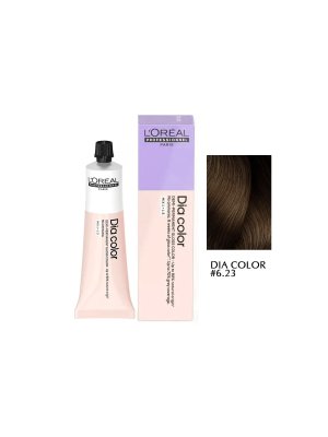 L'Oreal Dia Color 6.23 - Краситель-блеск без аммиака темный блонд перламутрово-золотистый 60 мл