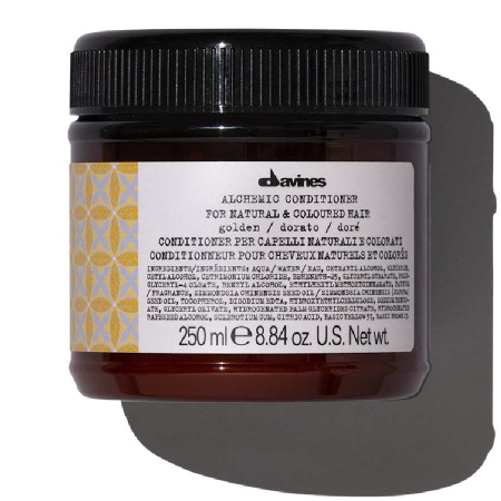 Davines Alchemic Conditioner Golden - Кондиционер «Алхимик» для натуральных и окрашенных волос (золотой) 250 мл