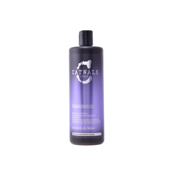 TIGI Catwalk Fashionista Violet Conditioner - Кондиционер для коррекции цвета осветленных волос