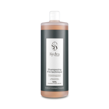 Kydra Pre-Technique Alkaline pH Shampoo - Подготовительный технический шампунь для волос с экстрактом Сигезбекии 1000 мл