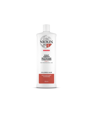 Nioxin System 4 Conditioner - Увлажняющий кондиционер для окрашенных истонченных волос 1000 мл