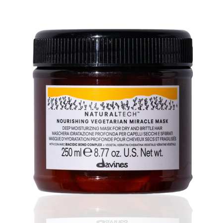 Davines Natural Tech Nourishing Vegetarian Miracle Mask - Интенсивно питающая маска Вегетарианское чудо 250 мл