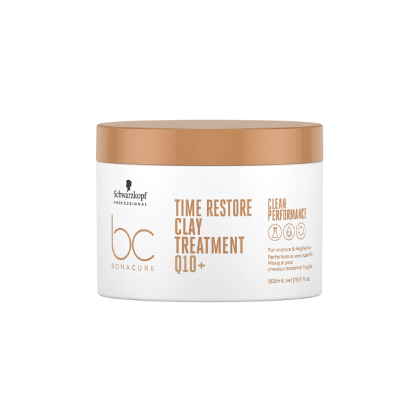 Schwarzkopf Bonacure Time Restore Clay Treatment - Маска-глина для зрелых и длинных волос