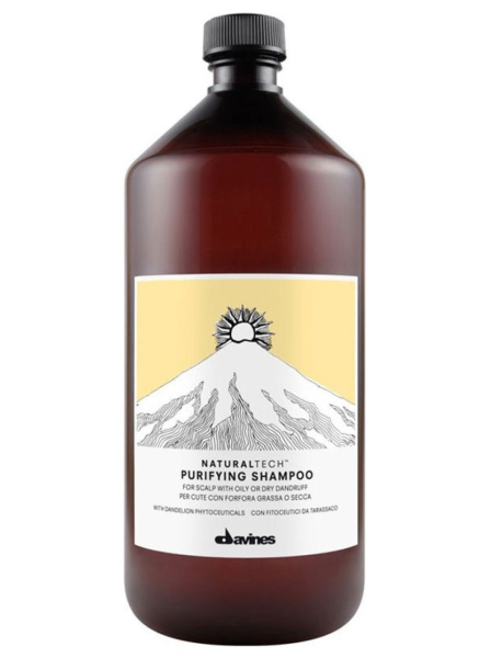 Davines Natural Tech Purifying Shampoo - Очищающий шампунь против перхоти