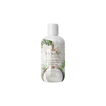 Hempz White Gardenia & Coconut Palm Herbal Body Wash - Гель для душа Белая Гардения и Кокос