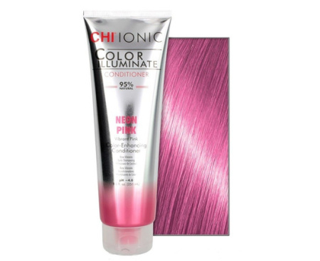 CHI Illuminate Neon Pink Conditioner - Кондиционер оттеночный (неоново - розовый) 251 мл