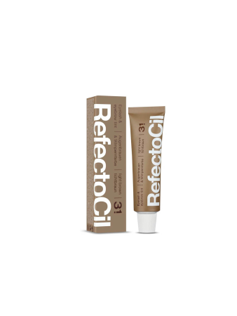 RefectoCil Eyelash and Eyebrow Tint №3.1 - Краска для бровей и ресниц Светло-Коричневая 15 мл