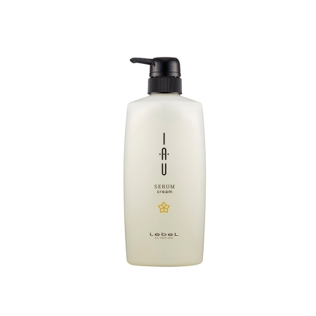 Lebel Cosmetics IAU Serum Cream - Аромакрем для увлажнения и разглаживания волос 600 мл