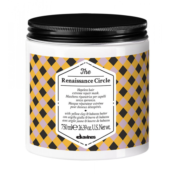Davines The Circle Chronicles The Renaissance Circle - Маска экстрим-восстановление для безнадежных волос