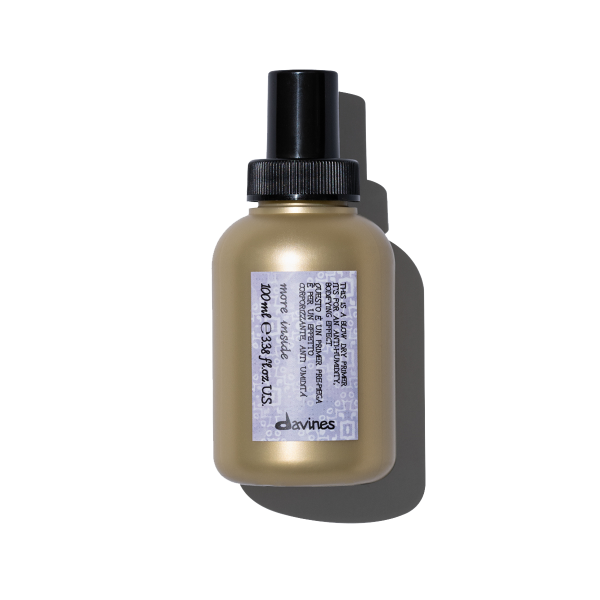 Davines More Inside Blow Dry Primer - Спрей-праймер для блеска и объема волос, защиты от влаги