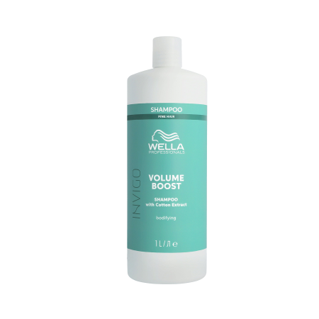 Wella Invigo Volume Boost Shampoo - Шампунь для придания объема с экстрактом хлопка 1000 мл