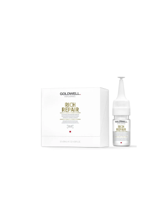 Goldwell Dualsenses Rich Repair Intensive Restoring Serum - Восстанавливающая сыворотка для поврежденных волос 12*18 мл