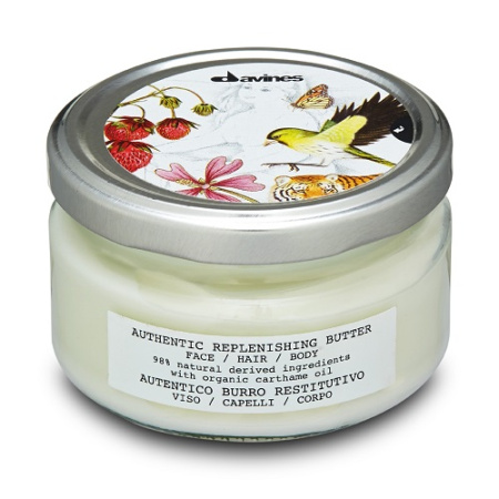 Davines Authentic Formulas Replenishing Butter For Face/Hair/Body - Восстанавливающее масло для лица, волос и тела 200 мл