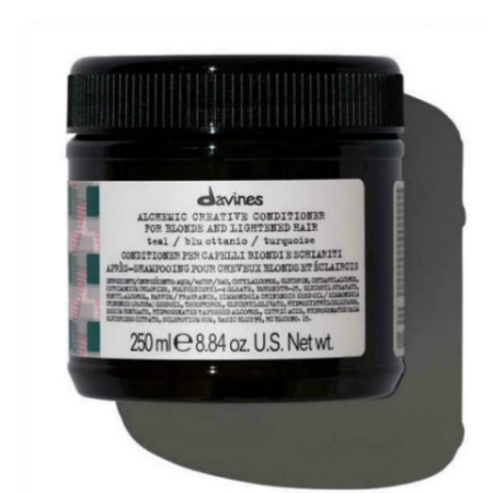 Davines Alchemic Conditioner Teal - Кондиционер «Алхимик» для натуральных и окрашенных волос (морская волна) 250 мл