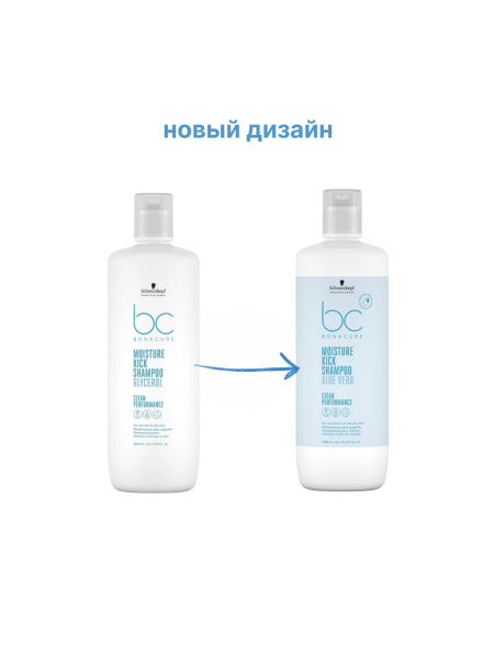 Schwarzkopf Bonacure Moisture Kick Shampoo - Увлажняющий шампунь