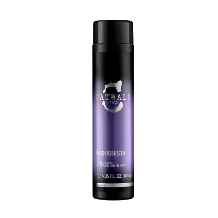 TIGI Catwalk Fashionista Violet Shampoo - Шампунь для коррекции цвета осветленных волос 300 мл