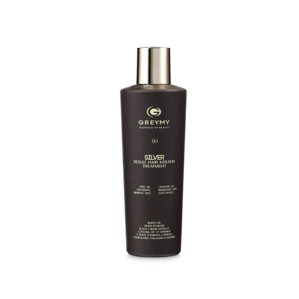Greymy Silver Result Hair Keratin Treatment - Кератиновый крем для восстановления и выпрямления