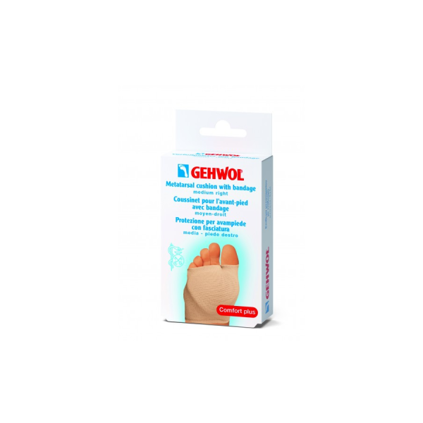 Gehwol Metatarsal Cushion With Bandage Right - Защитная подушка под плюсну из гель-полимера и бандажа правая
