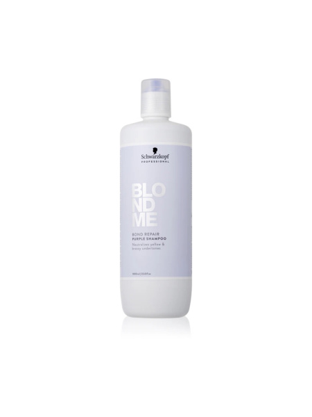Schwarzkopf BlondMe Bond Repair Purple Shampoo - Шампунь для нейтрализации желтизны