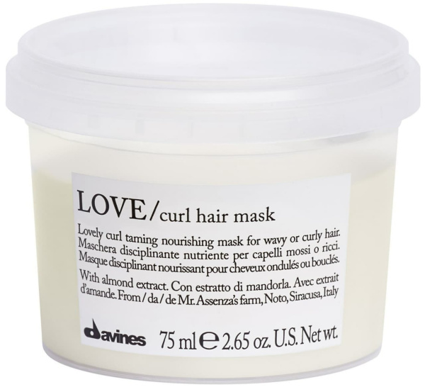 Davines Essential Haircare Love Curl Mask - Маска для усиления завитка