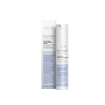 Revlon ReStart Hydration Anti-Frizz Moisturing Drops - Увлажняющие капли для смягчения волос 50 мл