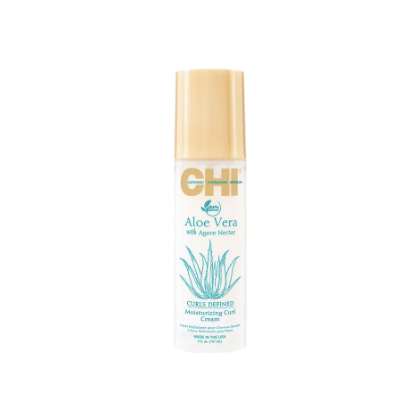 CHI Aloe Vera Moisturizing Curl Cream - Увлажняющий крем для вьющихся волос 147 мл