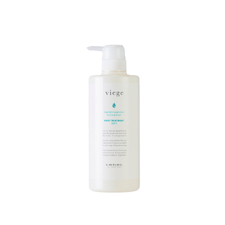 Lebel Cosmetics Viege Treatment Soft - Маска для глубокого увлажнения волос 600 мл