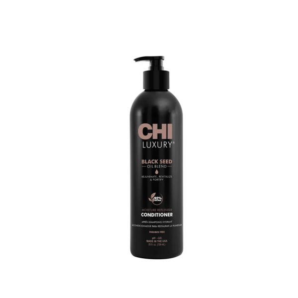 CHI Luxury Black Seed Oil Moisture Replenish Conditioner - Кондиционер увлажняющий с маслом семян черного тмина