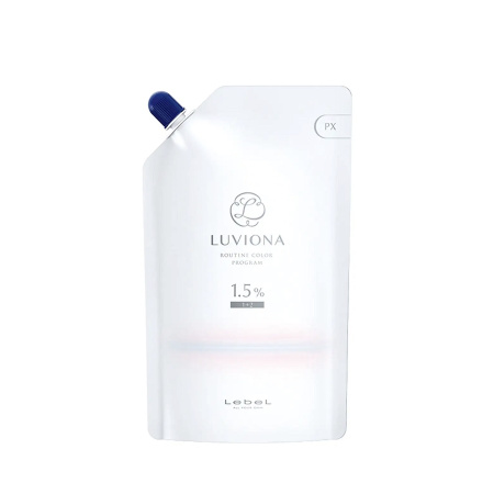 Lebel Luviona Oxy PX 1.5% - Оксидант для красителя Luviona 1000 мл