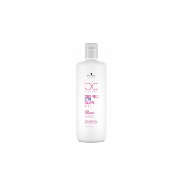 Schwarzkopf Bonacure Color Freeze Silver Shampoo - Шампунь для седых и осветленных волос