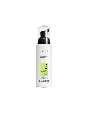 Nioxin System 2 Treatment - Питательная маска для натуральных истонченных волос 100 мл