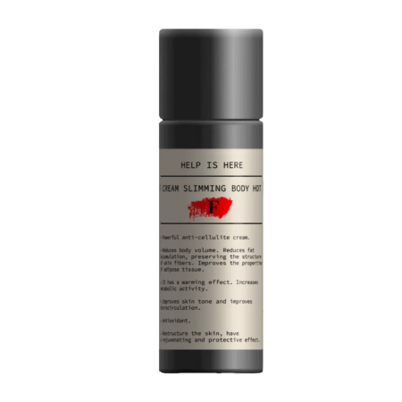 Help Is Here Cream Slimming Body Hot - Антицеллюлитный жиросжигающий крем-флюид с лотосом 200 мл