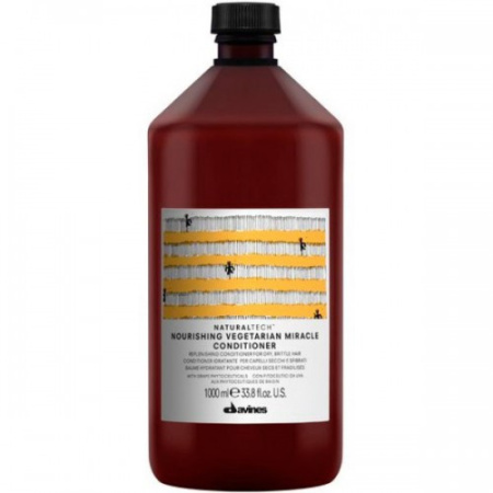 Davines Natural Tech Nourishing Vegetarian Miracle Conditioner - Питательный кондиционер Вегетарианское чудо 1000 мл
