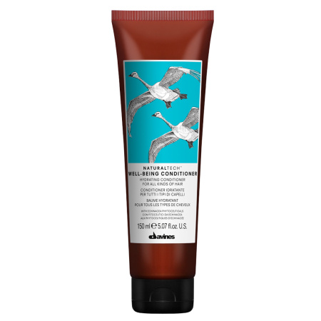 Davines Natural Tech Well-Being Conditioner - Увлажняющий кондиционер для здоровья волос 150 мл