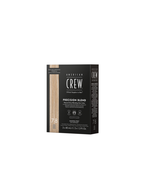 American Crew Precision Blend - Краска для седых волос