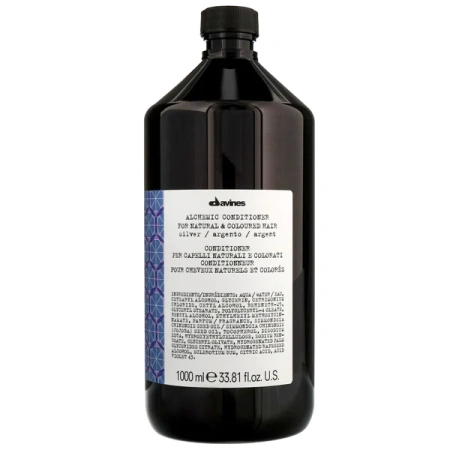 Davines Alchemic Conditioner Silver - Кондиционер «Алхимик» для натуральных и окрашенных волос (серебро) 1000 мл