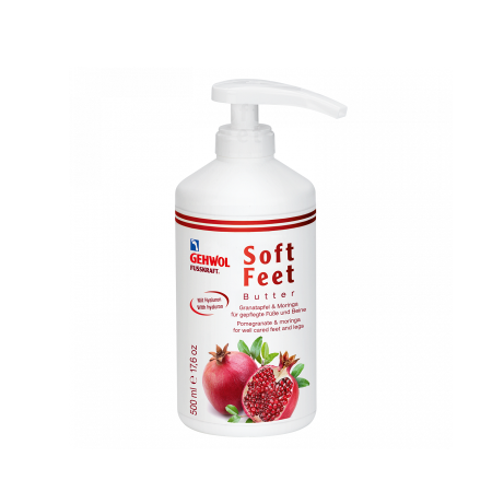 Gehwol Fusskraft Soft Feet Butter - Крем-баттер Гранат и моринга 500 мл