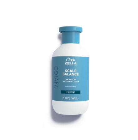 Wella Invigo Scalp Balance Deep Cleansing Shampoo - Глубоко очищающий шампунь для жирной кожи головы 300 мл