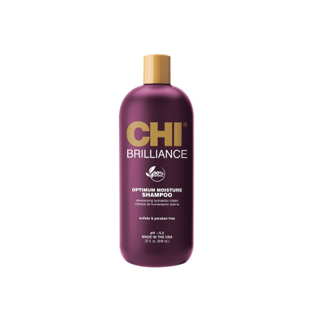 CHI Deep Brilliance Optimum Moisture Shampoo - Увлажняющий шампунь для поврежденных волос