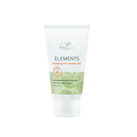 Wella Elements Purifying Pre-Shampoo Clay - Очищающая глина для кожи головы 70 мл