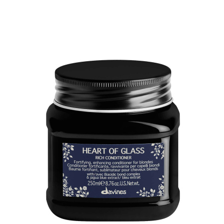 Davines Heart of Glass Rich Conditioner - Питательный кондиционер для защиты и сияния блонд 250 мл