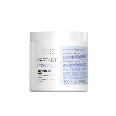 Revlon ReStart Hydration Moisture Rich Mask - Интенсивно увлажняющая маска 500 мл