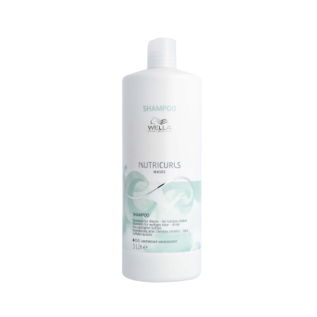 Wella Nutricurls Shampoo Waves - Бессульфатный шампунь для вьющихся волос 1000 мл
