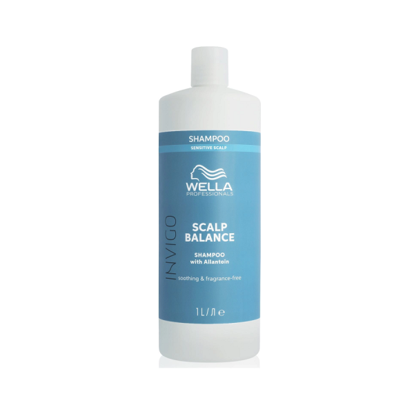 Wella Invigo Scalp Balance Sensitive Shampoo - Увлажняющий и успокаивающий шампунь для чувствительной кожи головы