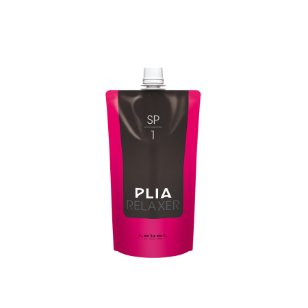 Lebel Cosmetics Plia Relaxer SP 1 - Крем для сенсорного выпрямления жестких и непослушных волос (Шаг 1) 400 мл