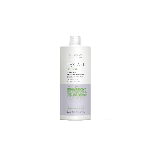 Revlon ReStart Balance Purifying Micellar Shampoo - Шампунь для жирной кожи головы